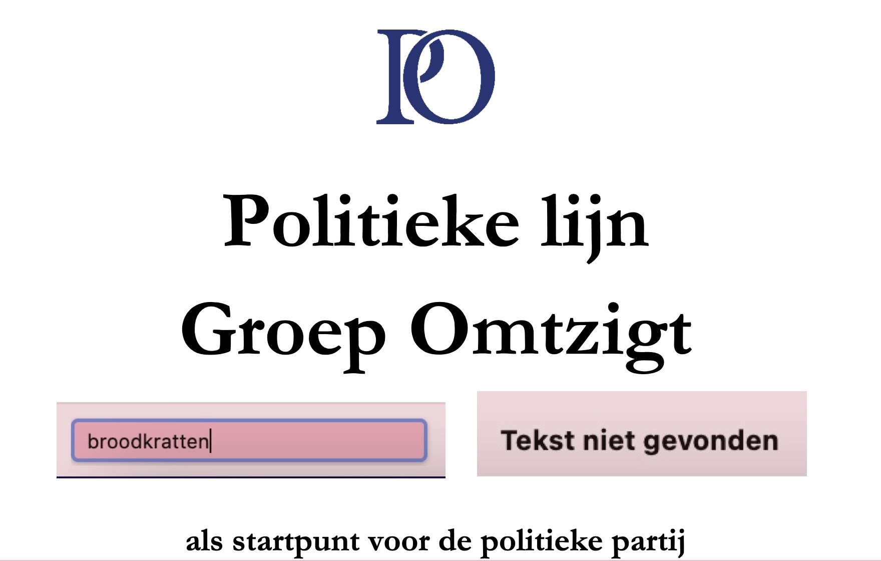 Ja ja Omtzigt
