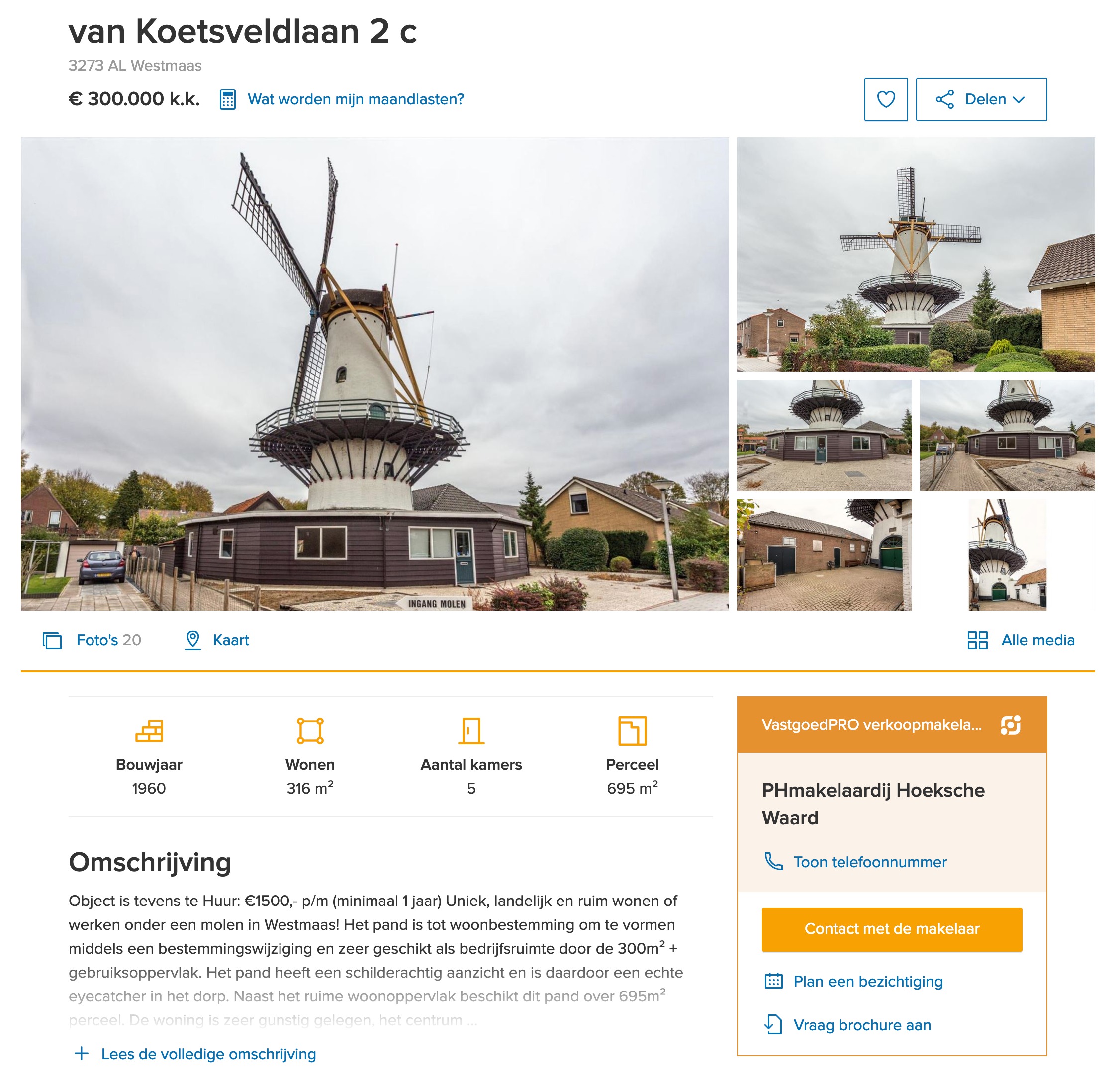 EEN EIGEN MOLEN