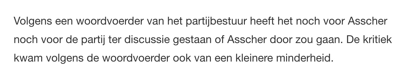 De PvdA: Ongekend Onverschillig