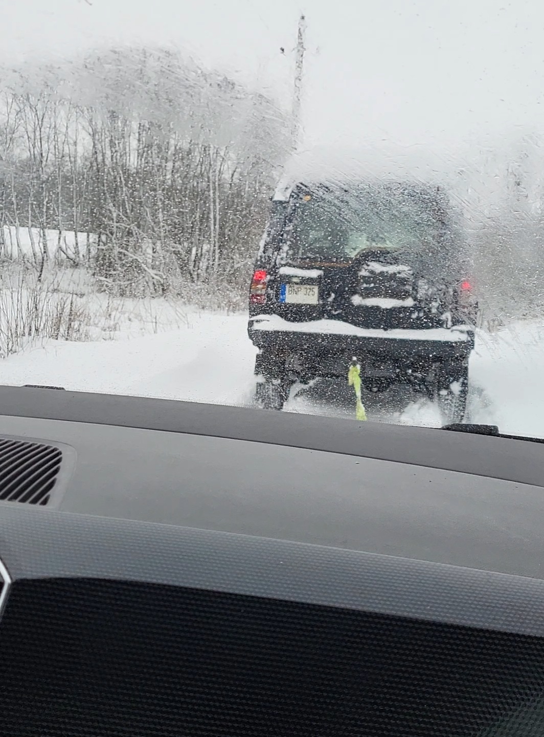 Maar gelukkig kregen we een 4x4 sleepie!