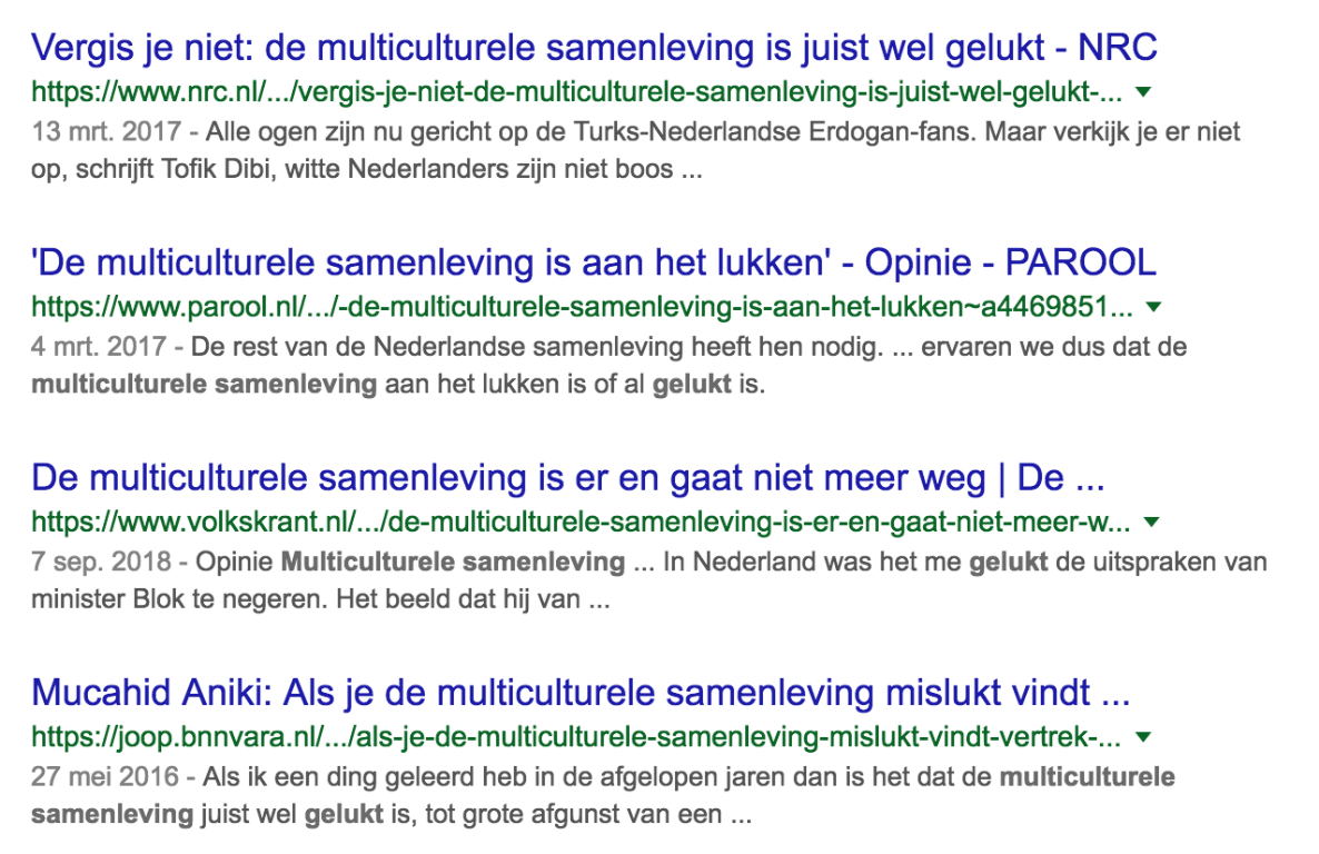 Dit leest u in de krant