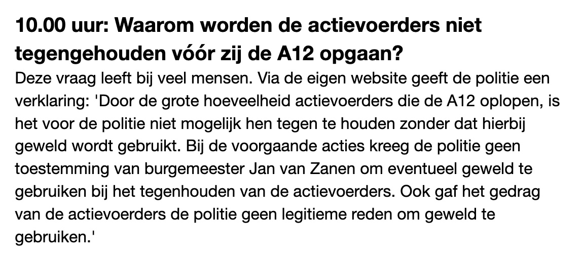 Waarom? Daarom.