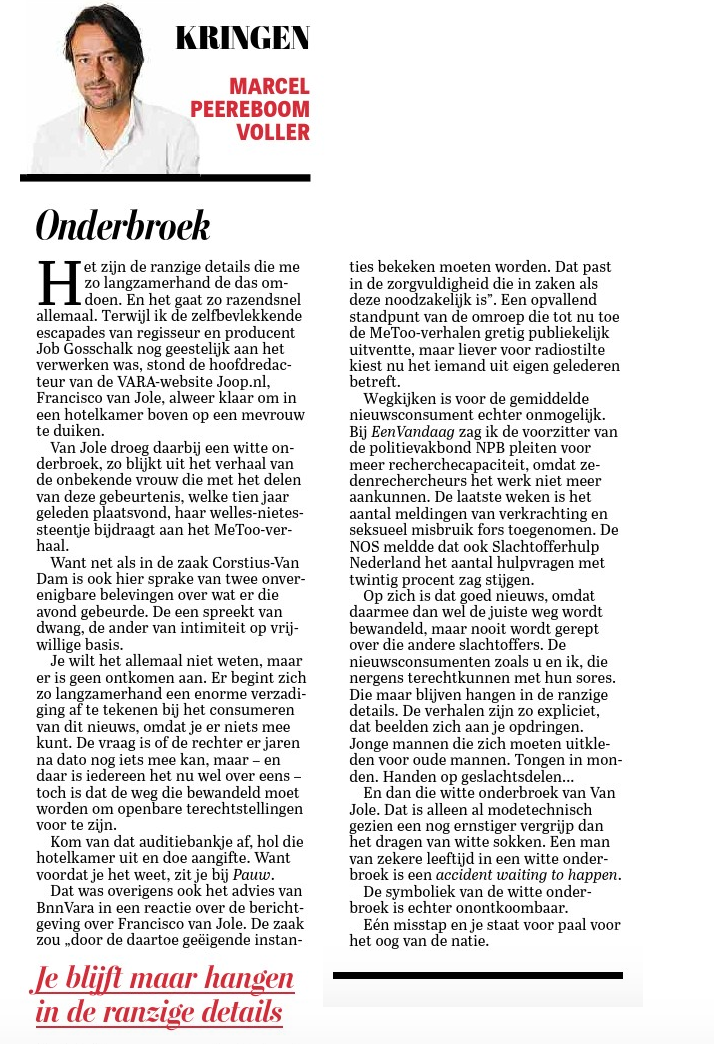 En verder wat ReserveRob zegt