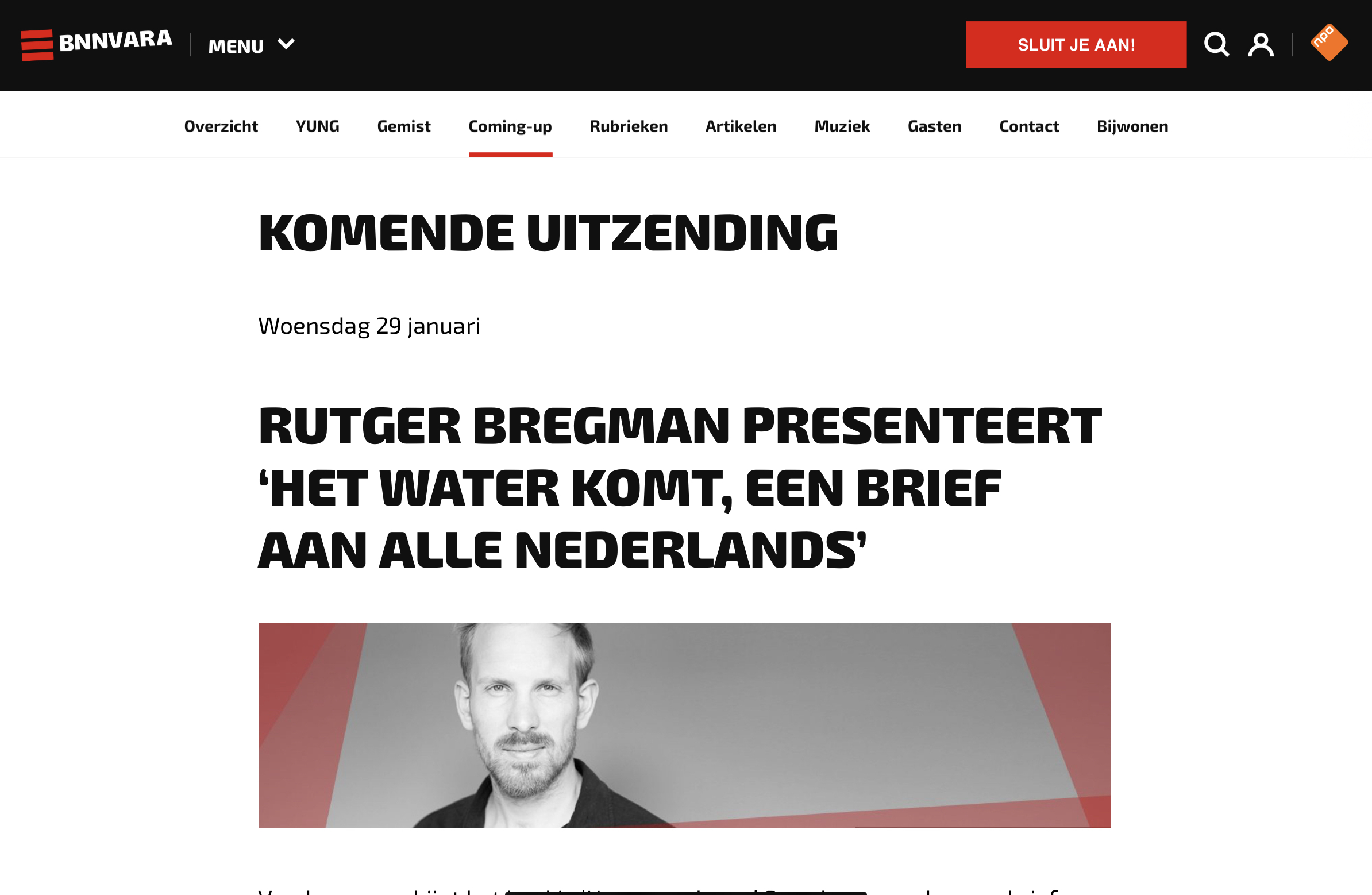 Valsprofeet Vlashaar predikt vanavond in de nieuwKERK
