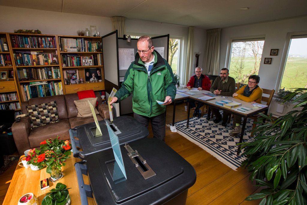 Ook in 2015 kon er gestemd worden in Wims Woonkamer. Wim heeft een nieuwe plant