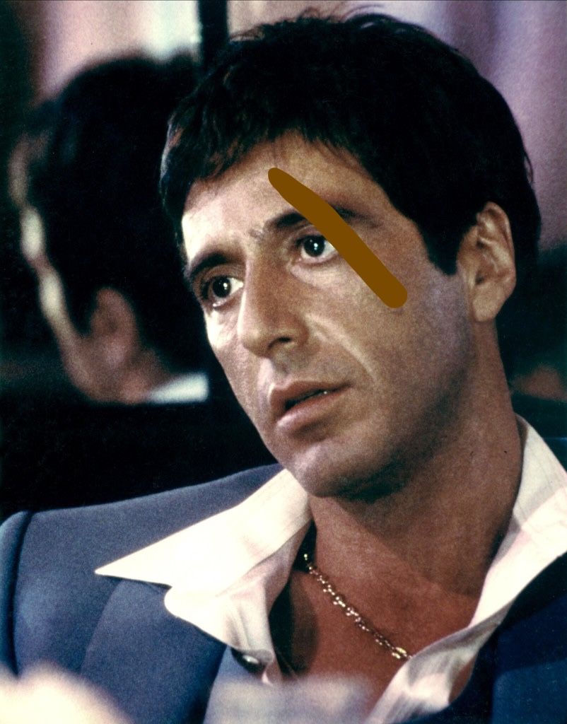 pleister voor scarface 