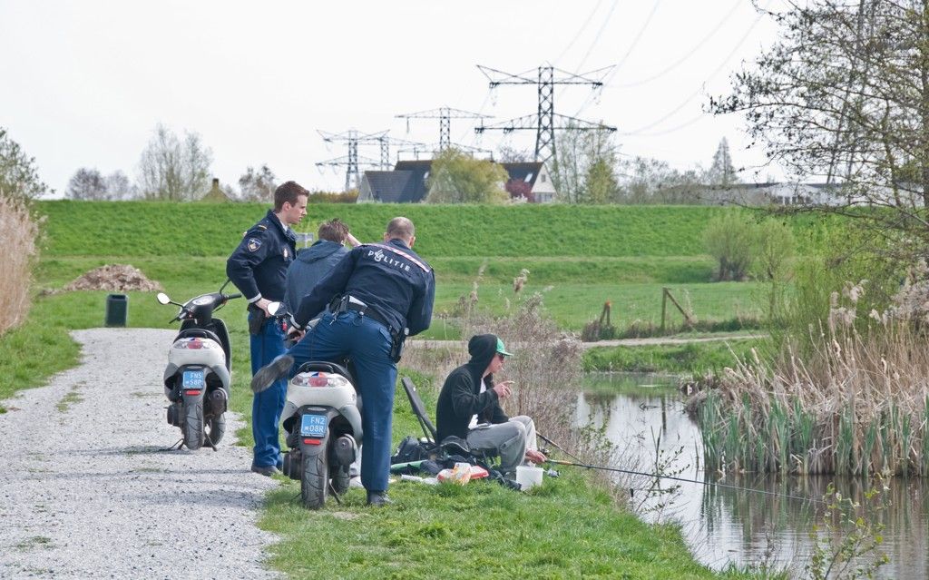 Vispas laten zien