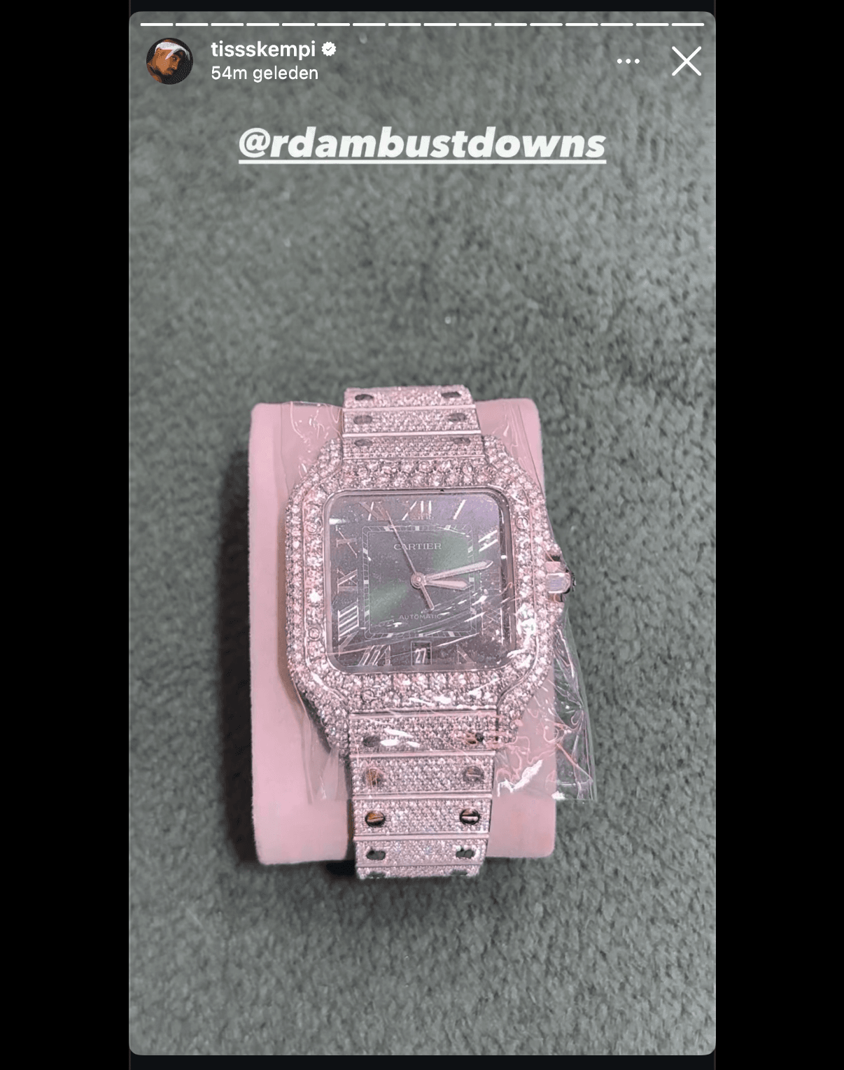 Rotterdam bust downs kempi horloge