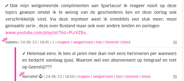 Dank makkers