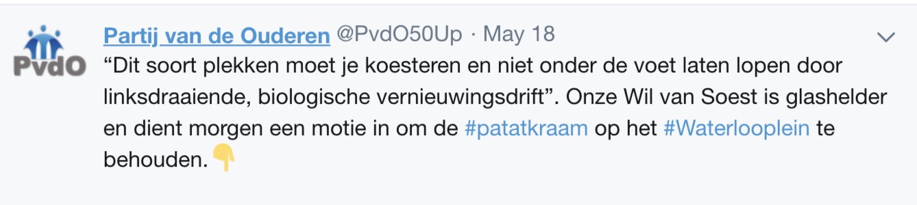 Nou hierom dus WIL