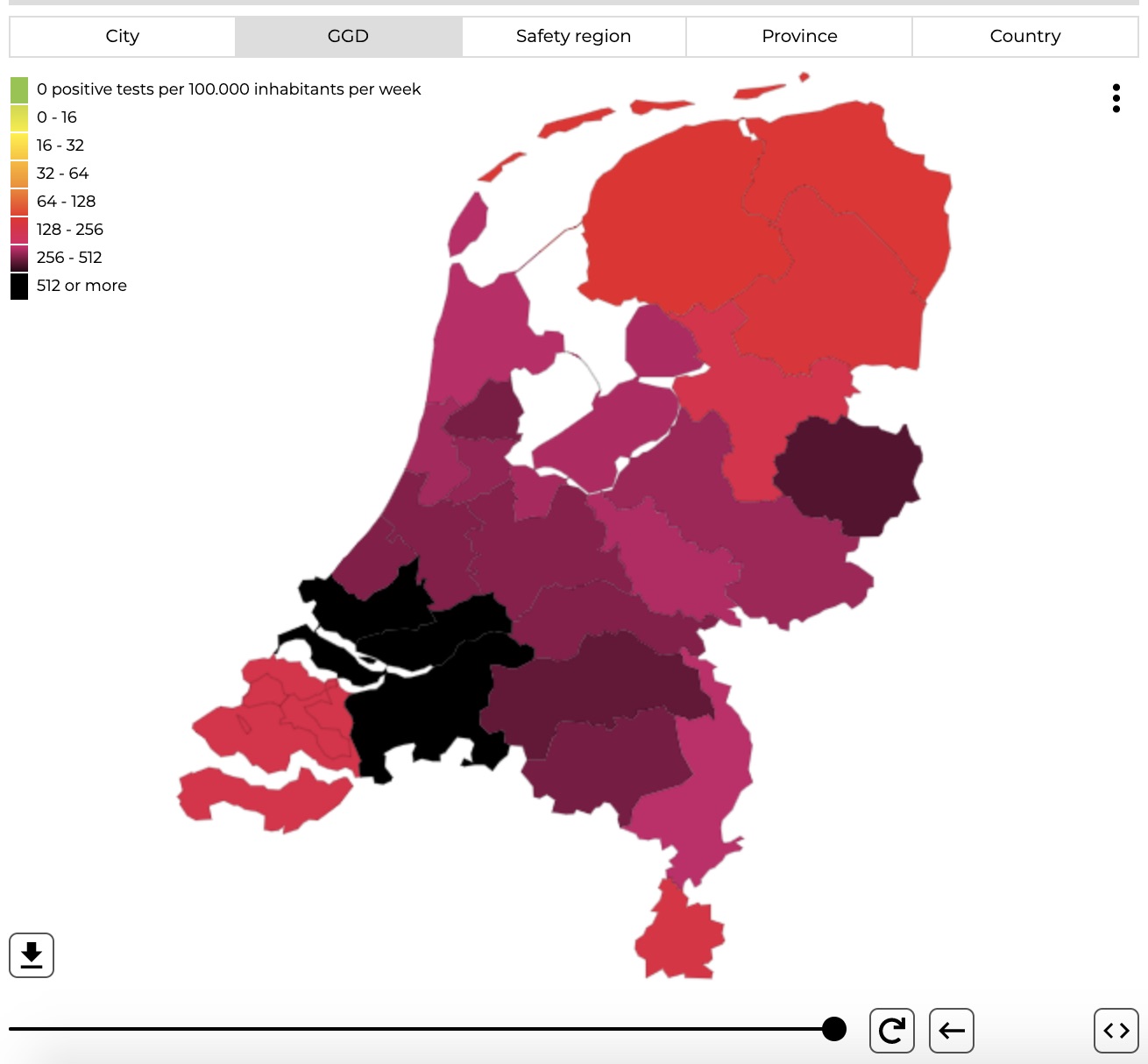 Regionaal Avondklokgebied (zwart)