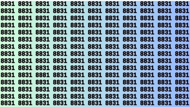 Wie niet binnen twaalf seconden 8881 ziet, is AF