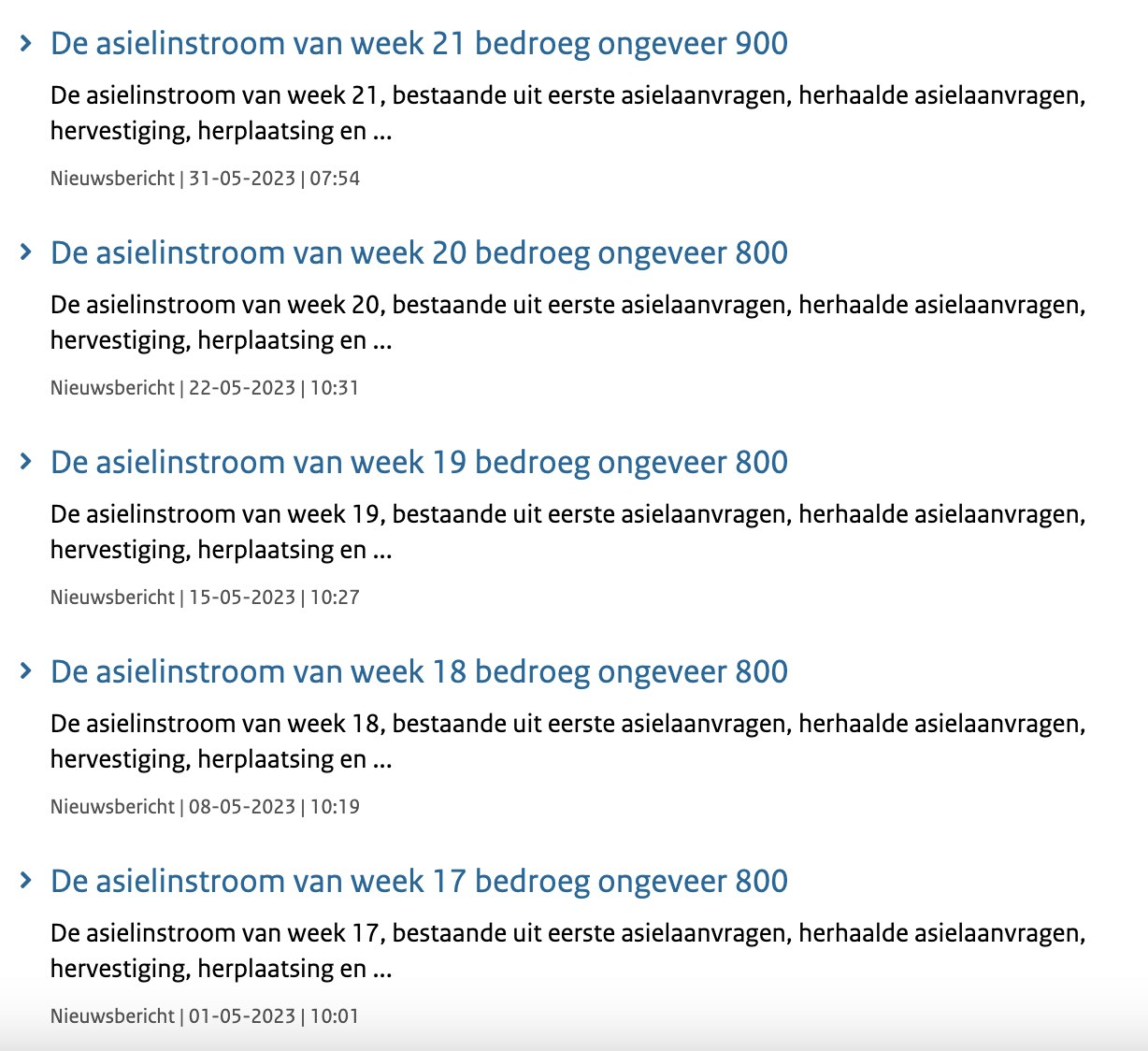 Meer. Meer. Meer.
