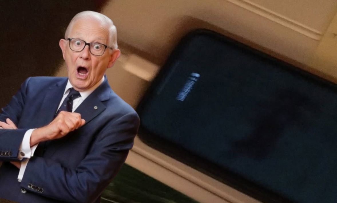 pieter van vollenhoven en zijn telefoon