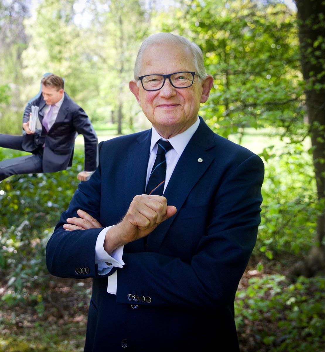 pieter van vollenhoven met halbe zijlstra