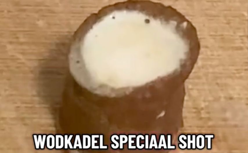 Frikandel met wodka