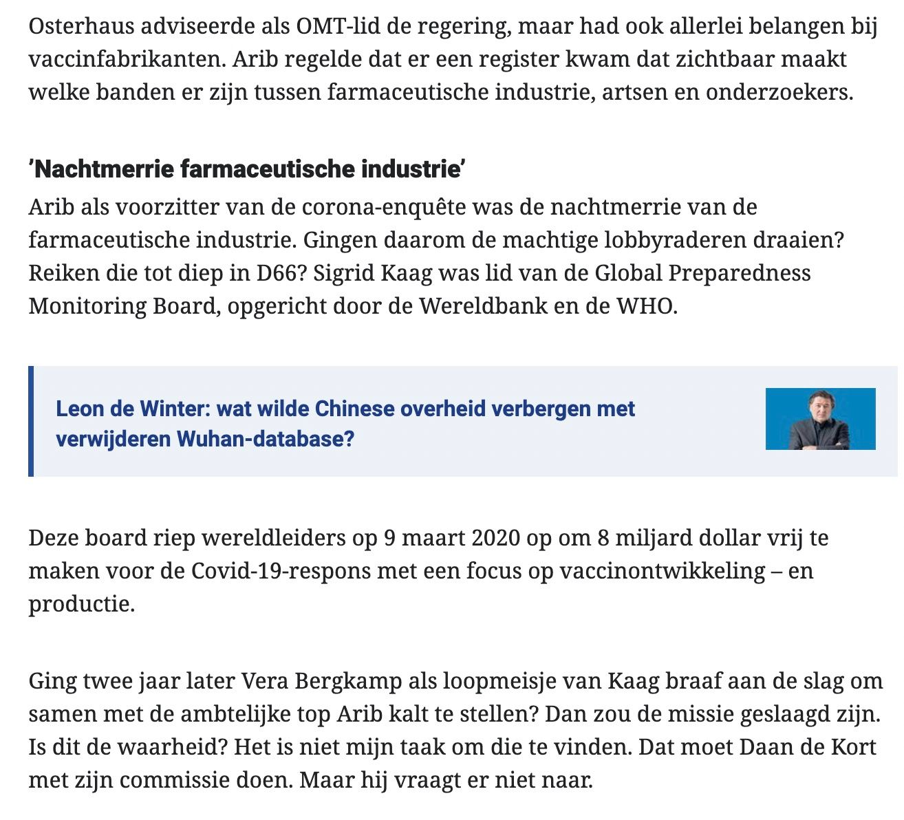 Leon de Winter stelt ook alleen maar vragen